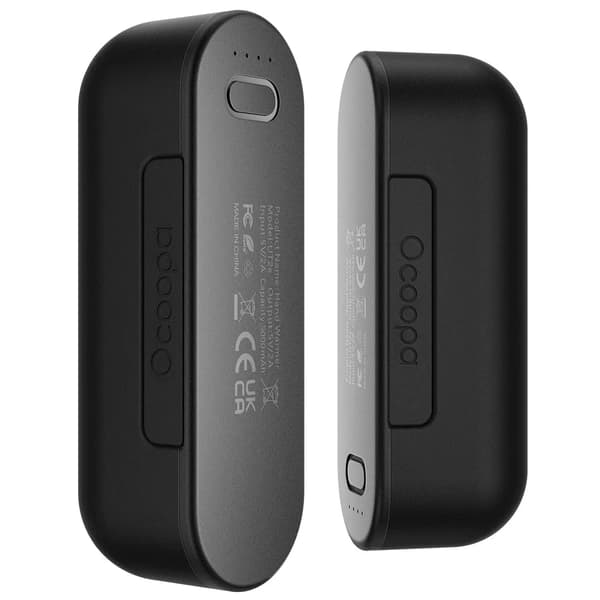 Ocoopa UT2s powerbank 2x5000 mAh 2x8 timer sort