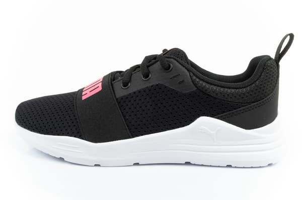 Puma Jr Wired Textile Løbesko Sort [374216 20] Størrelse 28