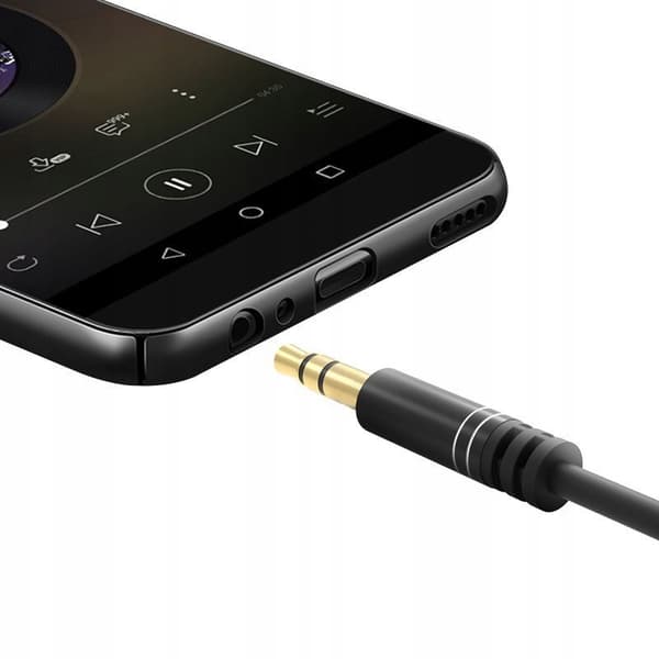 AUDIKABEL AUX L11 mini-jack Dudao SORT