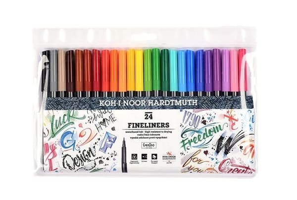 Fineliners 24 farver
