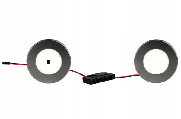 Indbygget LED-møbellampe 3W IR-sensor rustfrit stål 6000K SLL02