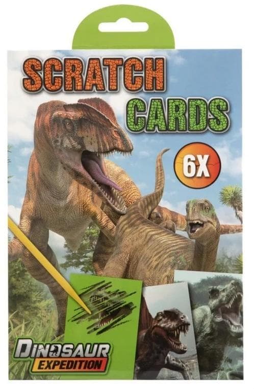 Dino Kradsebræt 6 ark