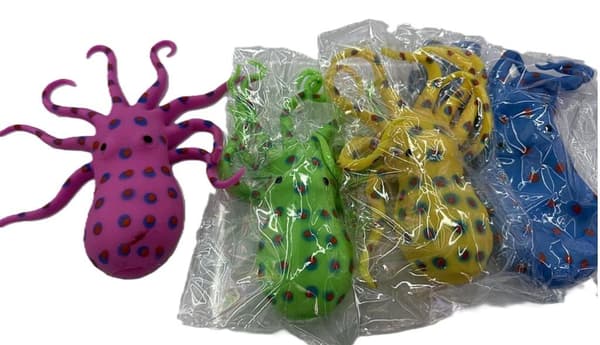 Blæksprutte Squishy MIX