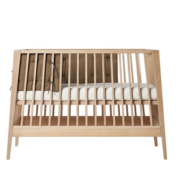 LEANDER - sengekant til LUNA™ og LINEA™ tremmesenge, mokka