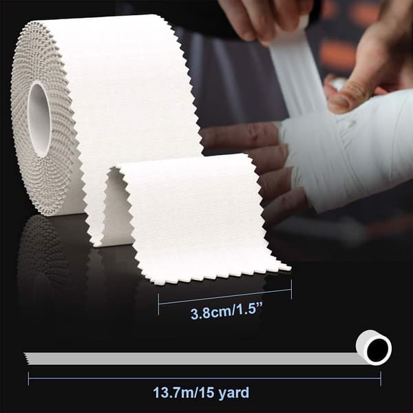 Fingertejp Sporttejp Vit x2