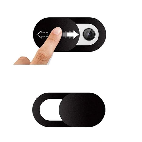 2x Cam Slider Kameradæksel - Sort