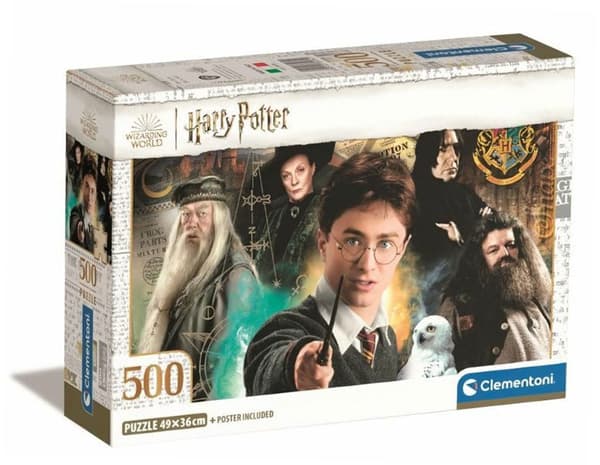 500 bitars pussel. Kompakt. Harry Potter 355341