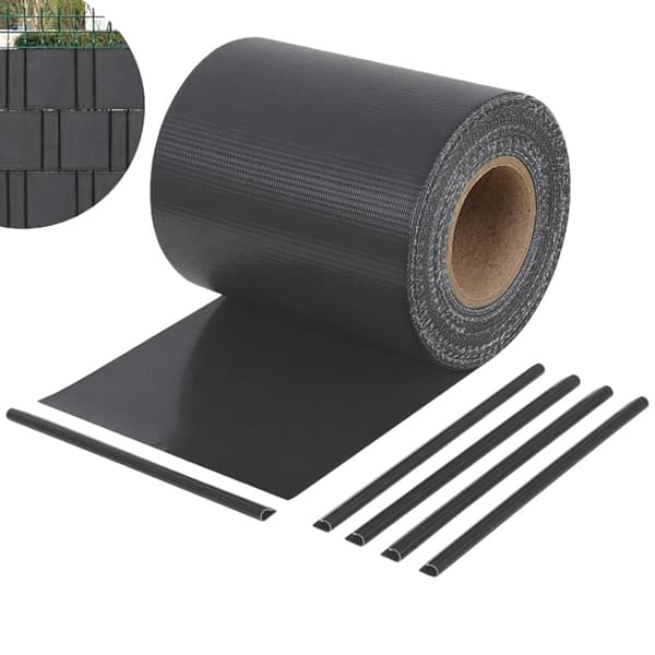 Heckermann Hegnstape 19cm x 35m - Mørkegrå