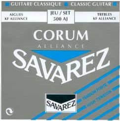 Savarez SA 500 AJ Corum och Alliance-serien - klassiska gitarrsträngar