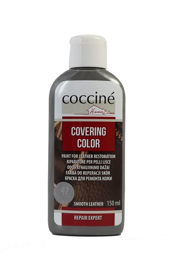 Læderrenoveringsmaling - COCCINE DÆKKEFARVE 150 ml sort