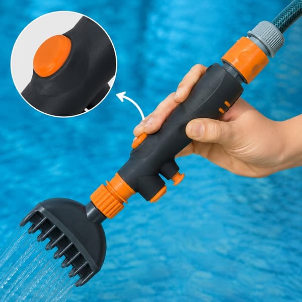 [pakke] Børste til rengøring af papirfiltre til pool O281