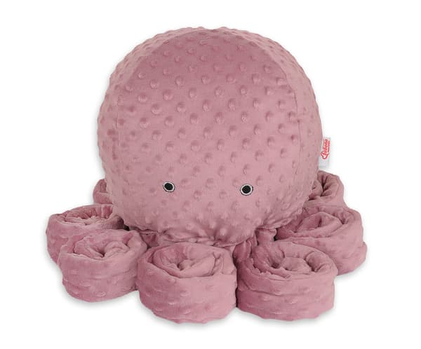 Suuri pehmolelu Octopus XXL - retropinkki