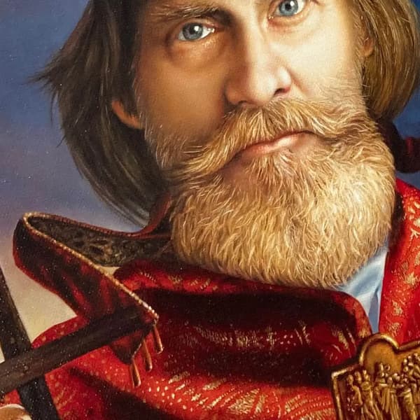 Billede af Saint Adalbert, kunsttryk (giclée) på lærred