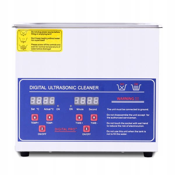 Ultralydsrenser 220W 3,2L PS-20A + Tech Sonic 1L Blå