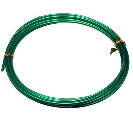 Blomstertråde 3m x 2mm grønne