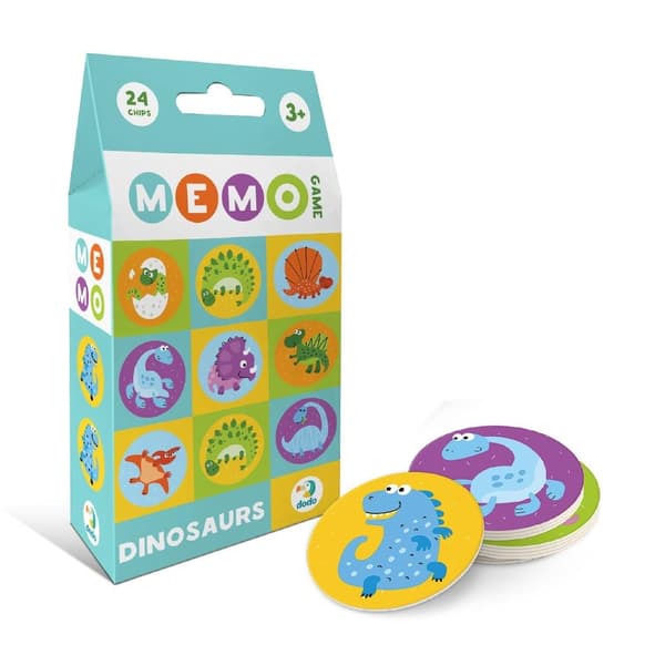 Dinosaurer Memo Spil