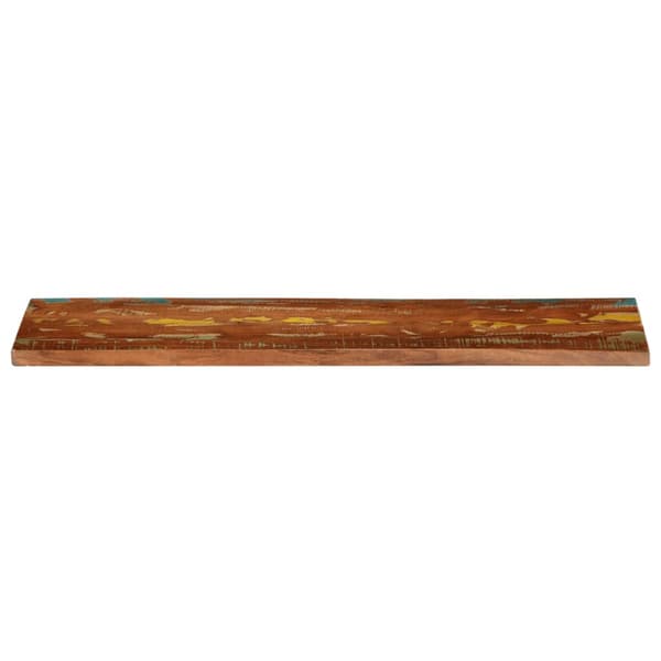 vidaXL bordplade 110x40x2,5 cm rektangulær massiv genbrugstræ