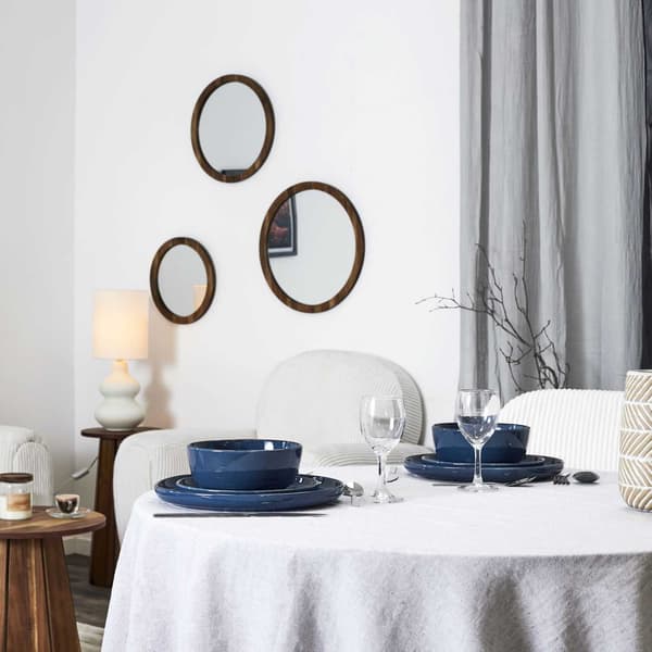 AZURE middagsset i stengods, 12 delar