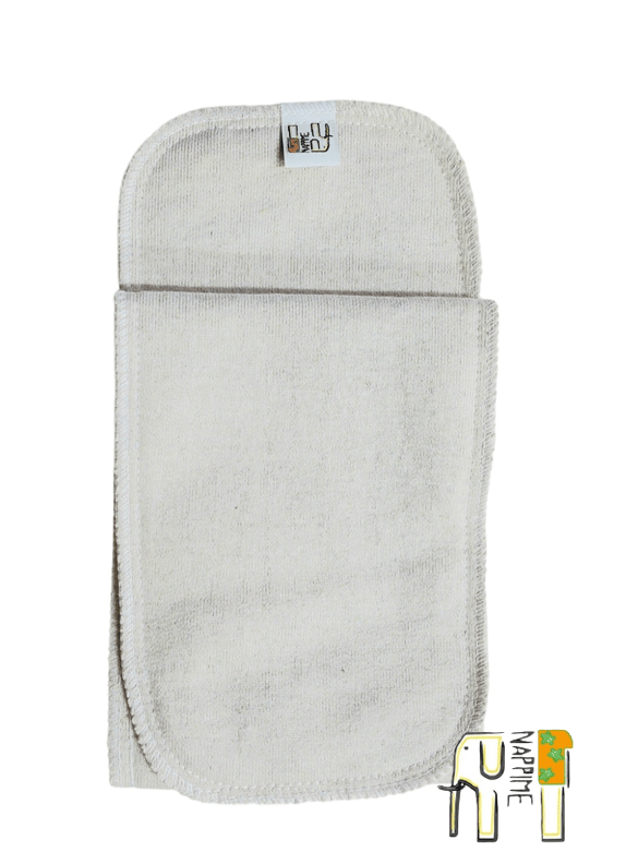 NappiMe hamp absorberende indsats, 12,5 x 60 cm, til bleer