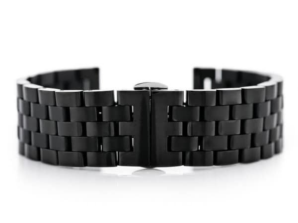 Armband Pacific Modell 2 - svart 18mm