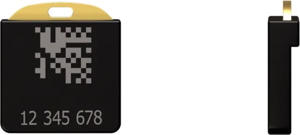 Yubico YubiKey 5 Nano USB-A Sort Sikkerhedsnøgle