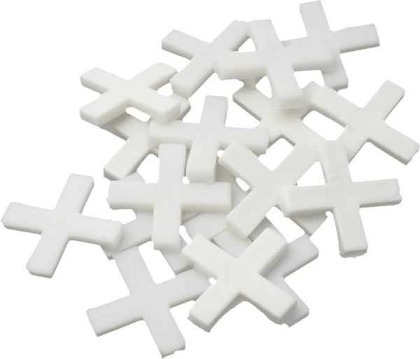 Stalco Flisekryds 1mm Afstandsholdere S-39610 SÆT. 150 stk.