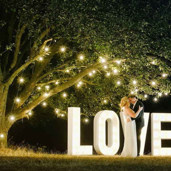 Haveguirlande LED 12,5 m 20 stk.