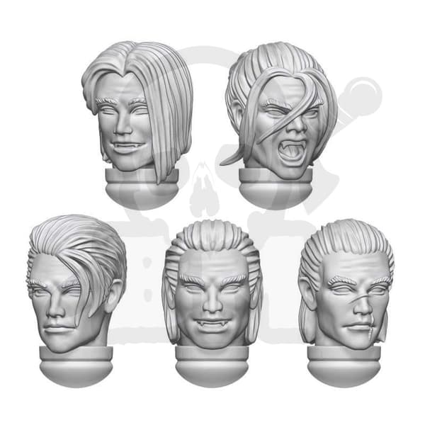 GSTU529851 3D-tryckt Dakka Bloo Vampire Man Head
