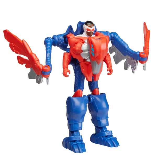 Hasbro Mech Strike Mechasaurus Capitan America 2-pack figurer