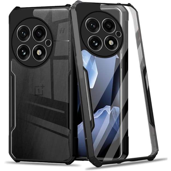 Etui til OnePlus 13, AntiDrop Hybrid, Sort