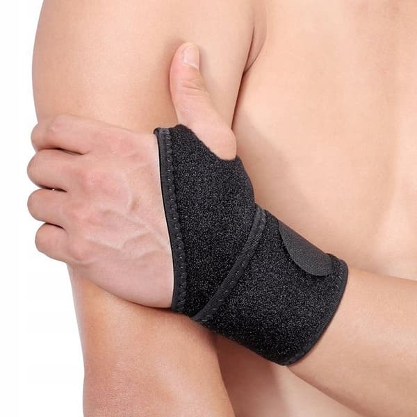 Handledsstöd, handstöd, flexibelt, ortos, självhäftande tejper