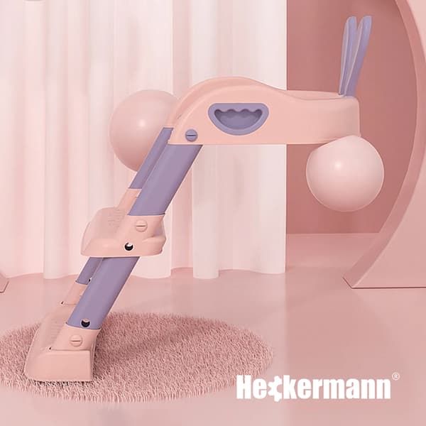 Heckermann Pink Toiletsædebetræk