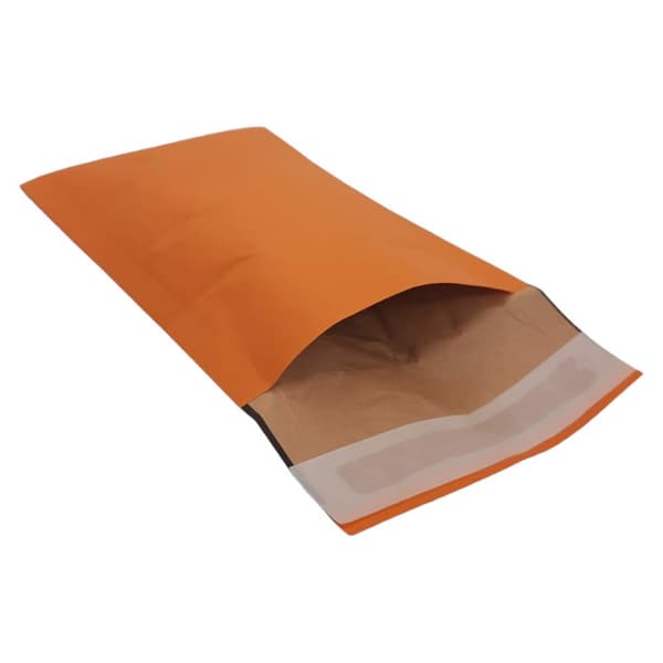 Kuvert 165x100mm vadderat orange 10 st