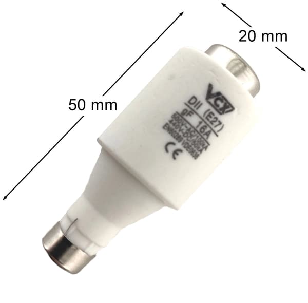 Säkring Snabbinstallationssäkring 16A 500V VCX