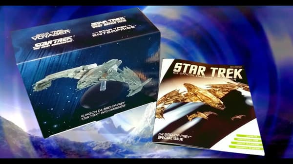 Eaglemoss Star Trek Klingon D4 Rovfugl 22cm