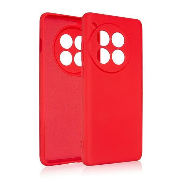 Beline Silikone Etui til OnePlus 12 5G Rød