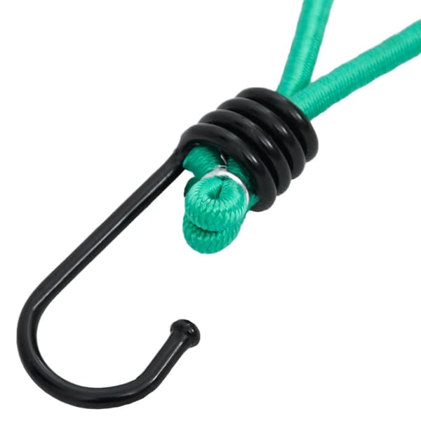 vidaXL elastiske reb med kroge, 20 stk., 15 cm