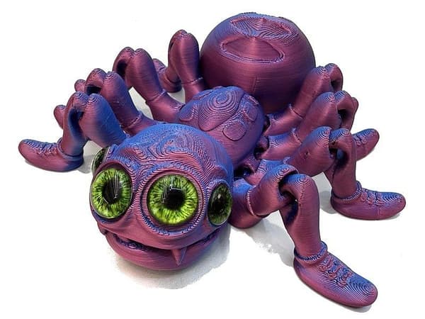 3D-hämähäkki Squishy