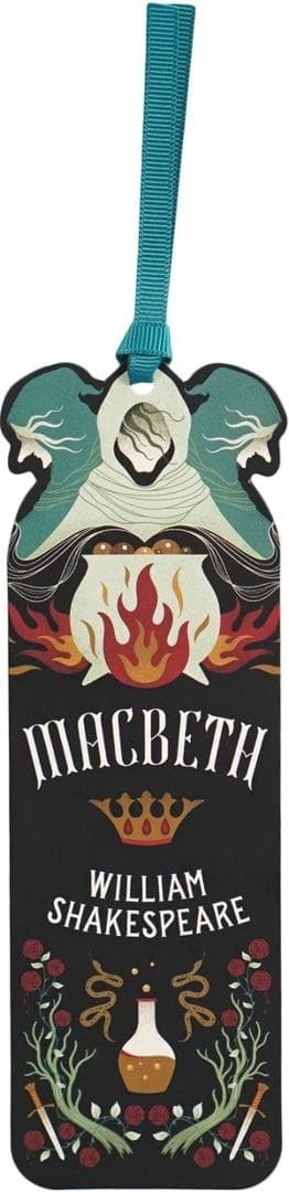 Shakespeare Papir Bogmærke - Macbeth Udklippet