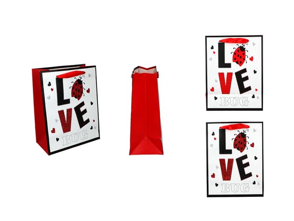 Liten presentpåse - Alla hjärtans dag (1 av 4 designer)
