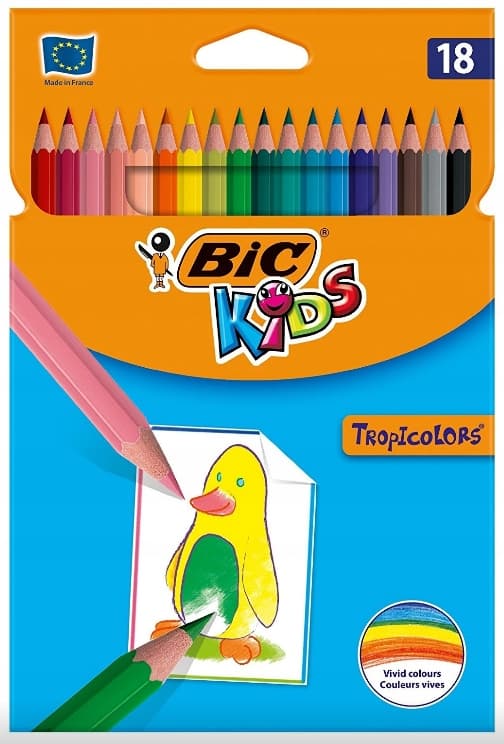 BIC KRITOR 18 FÄRGER TROPICOLORS2 0097