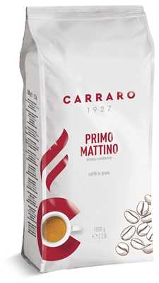 Kaffebønner Morgenkorn 1kg - Carraro