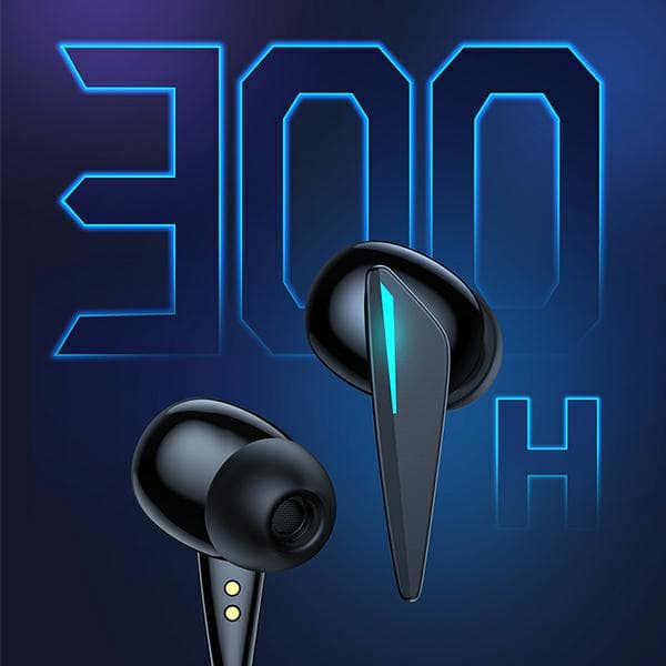 AWEI Bluetooth 5.0 T23 TWS hovedtelefoner + dockingstation gaming sort
