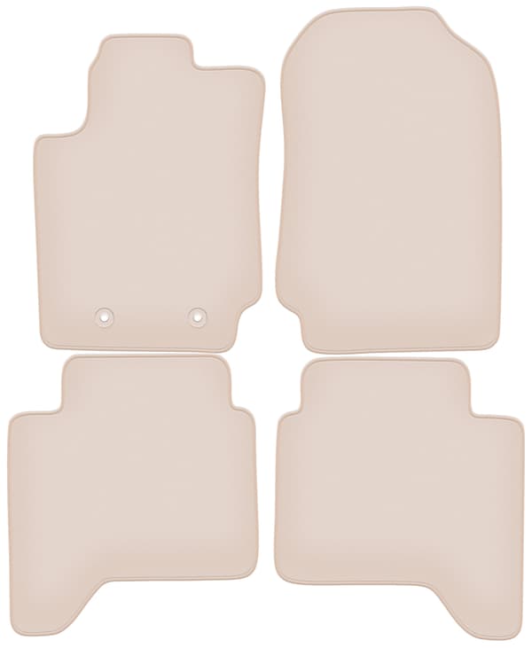 PREMIUM beige gulvmåtter til: Ford Ranger pickup 2012-2019