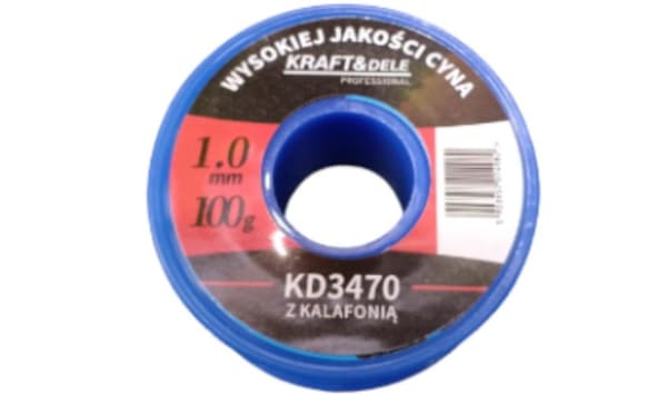 Lod med kolofonium 1 mm 100 g KD3470