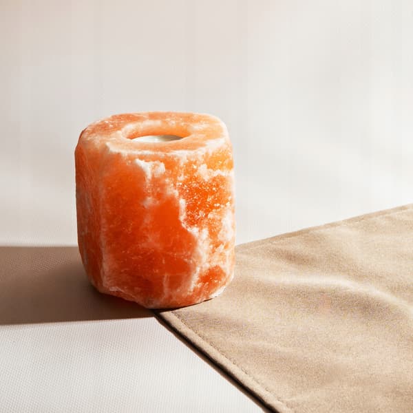 Luonnollinen suolakynttilänjalka
