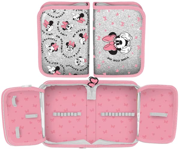 Minnie Mouse skolepenalhus med et rum