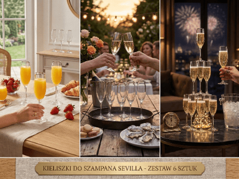 SEVILLA SAMPPANJALASIT 180ML 6 KPL
