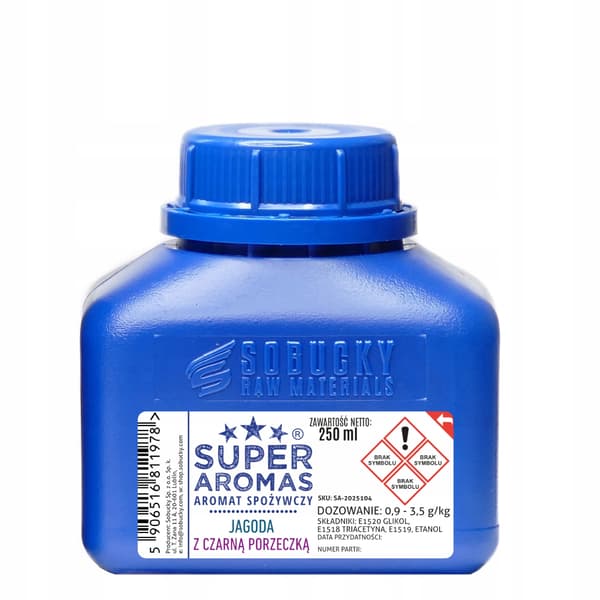 Superaromas Madsmag Blåbær med Solbær 250 ml
