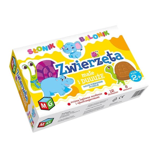 Ballongelefant. Djur stora och små